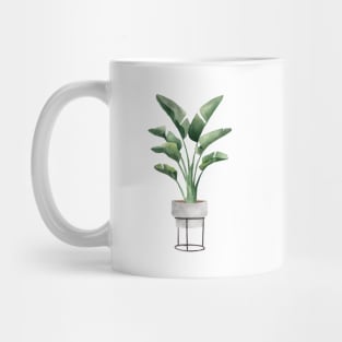 Banana Plant In Pot Mug